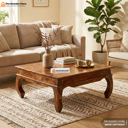 Opium Coffee Table (Teak Finish)