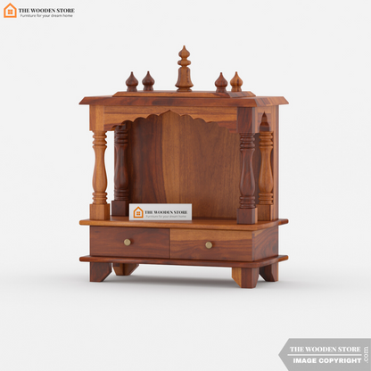 Vignesh Home Temple (Honey Finish)