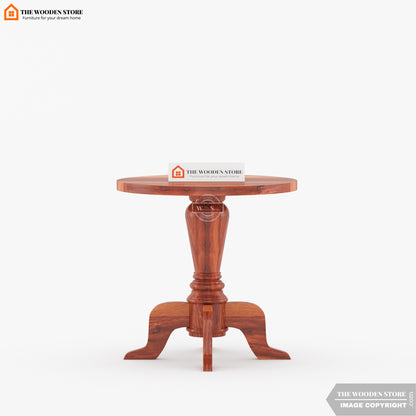 Tyler Round Side Table (Honey Finish)