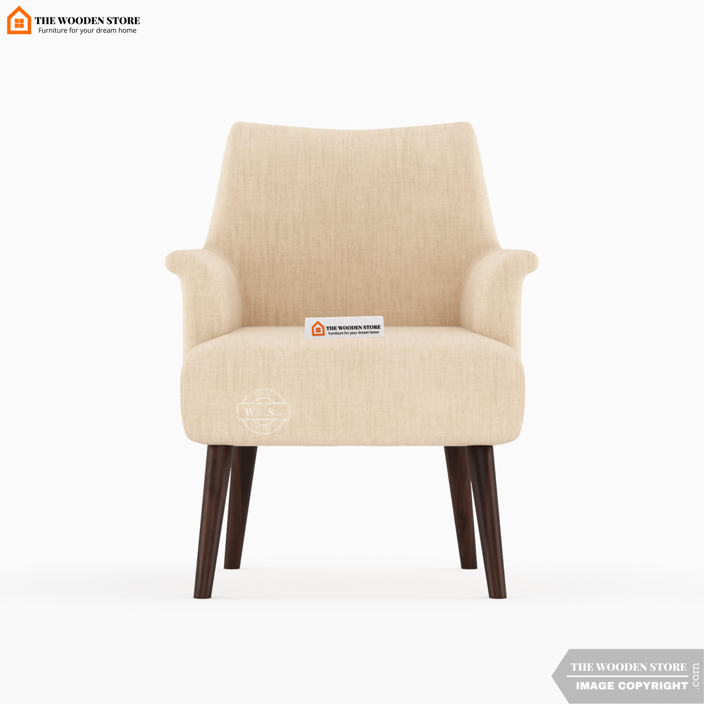 Aurora Lounge Chair (Soft Vanilla)