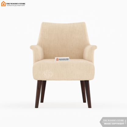 Aurora Lounge Chair (Soft Vanilla)