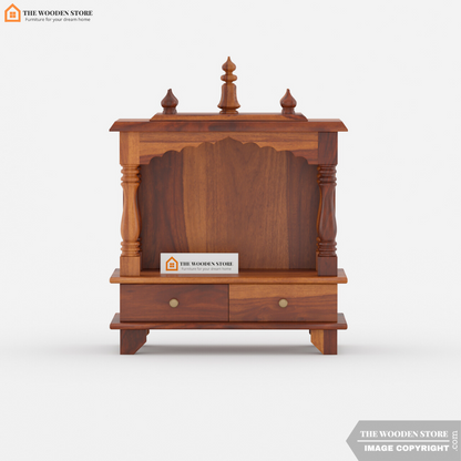 Vignesh Home Temple (Honey Finish)