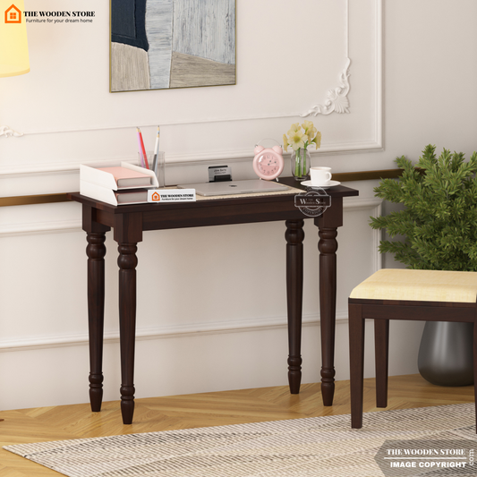 Jake Study Table (Walnut Finish)
