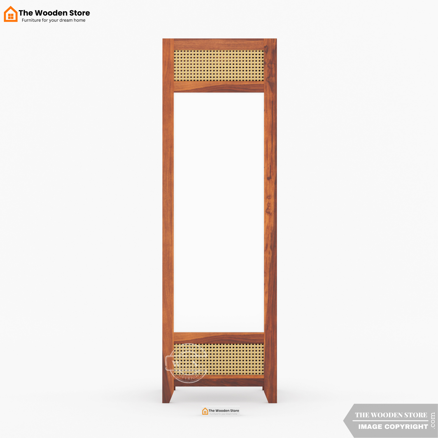 Mantis Dressing Table With Storage (Honey Finish)