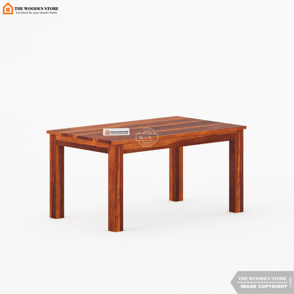 Bob 6 Seater Dining Set (Honey Finish)