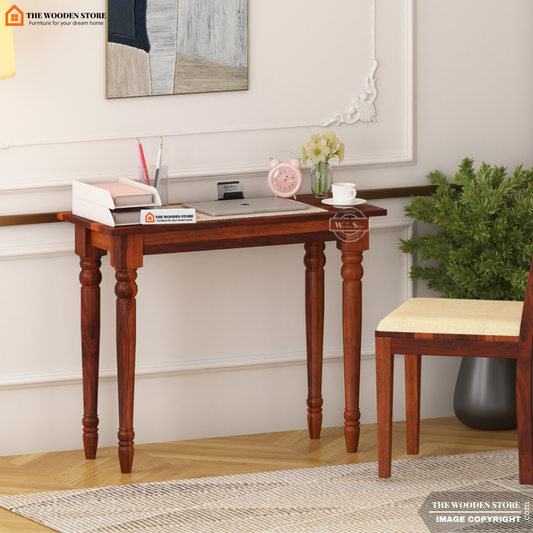 Jake Study Table (Honey Finish)