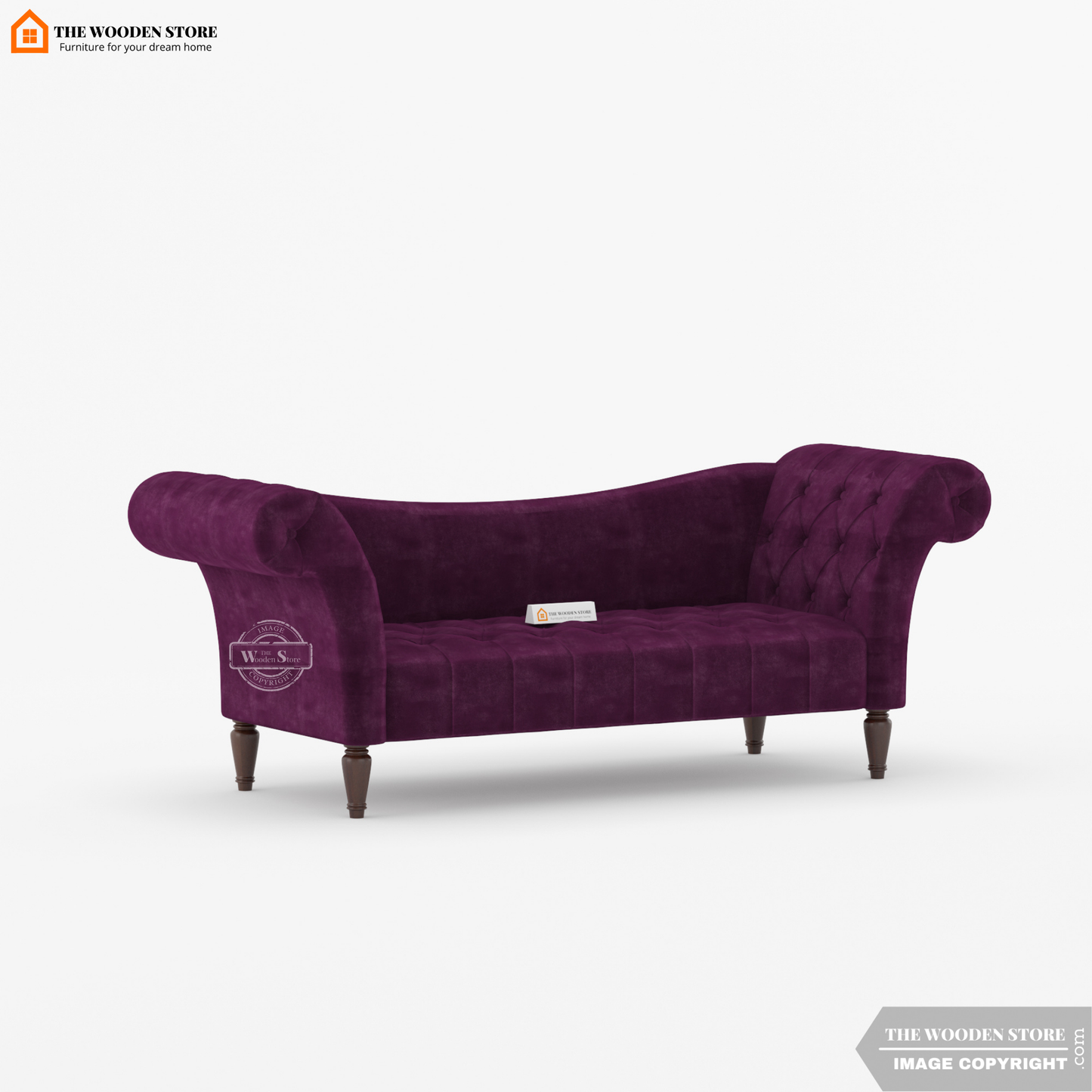 Sable Chaise Lounge (Wine Berry)