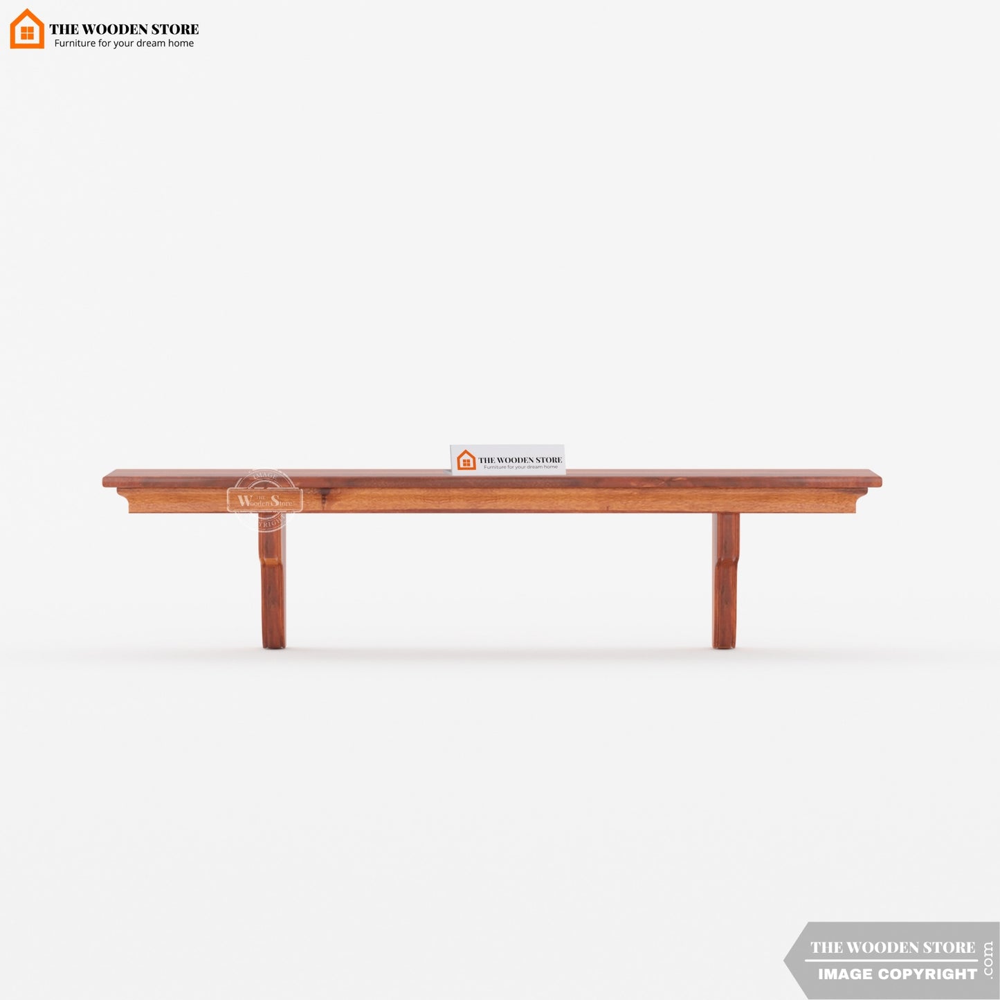 Kylie Wall Shelf (Honey Finish)