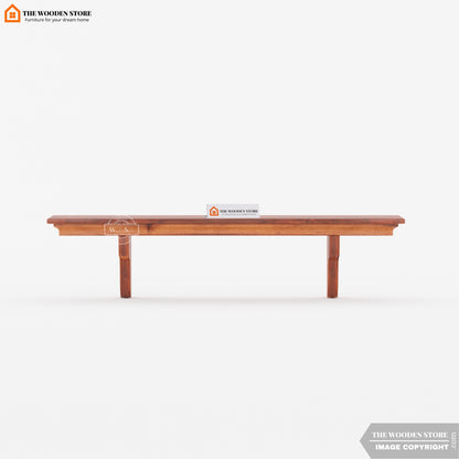 Kylie Wall Shelf (Honey Finish)