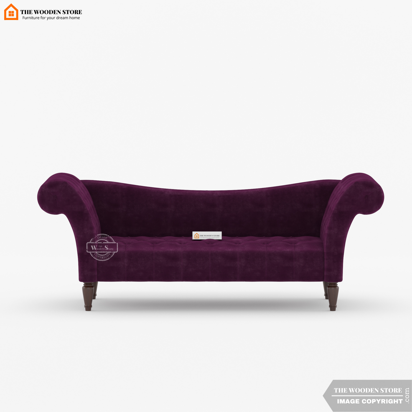Sable Chaise Lounge (Wine Berry)