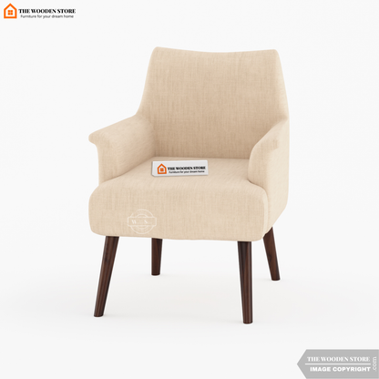 Aurora Lounge Chair (Soft Vanilla)