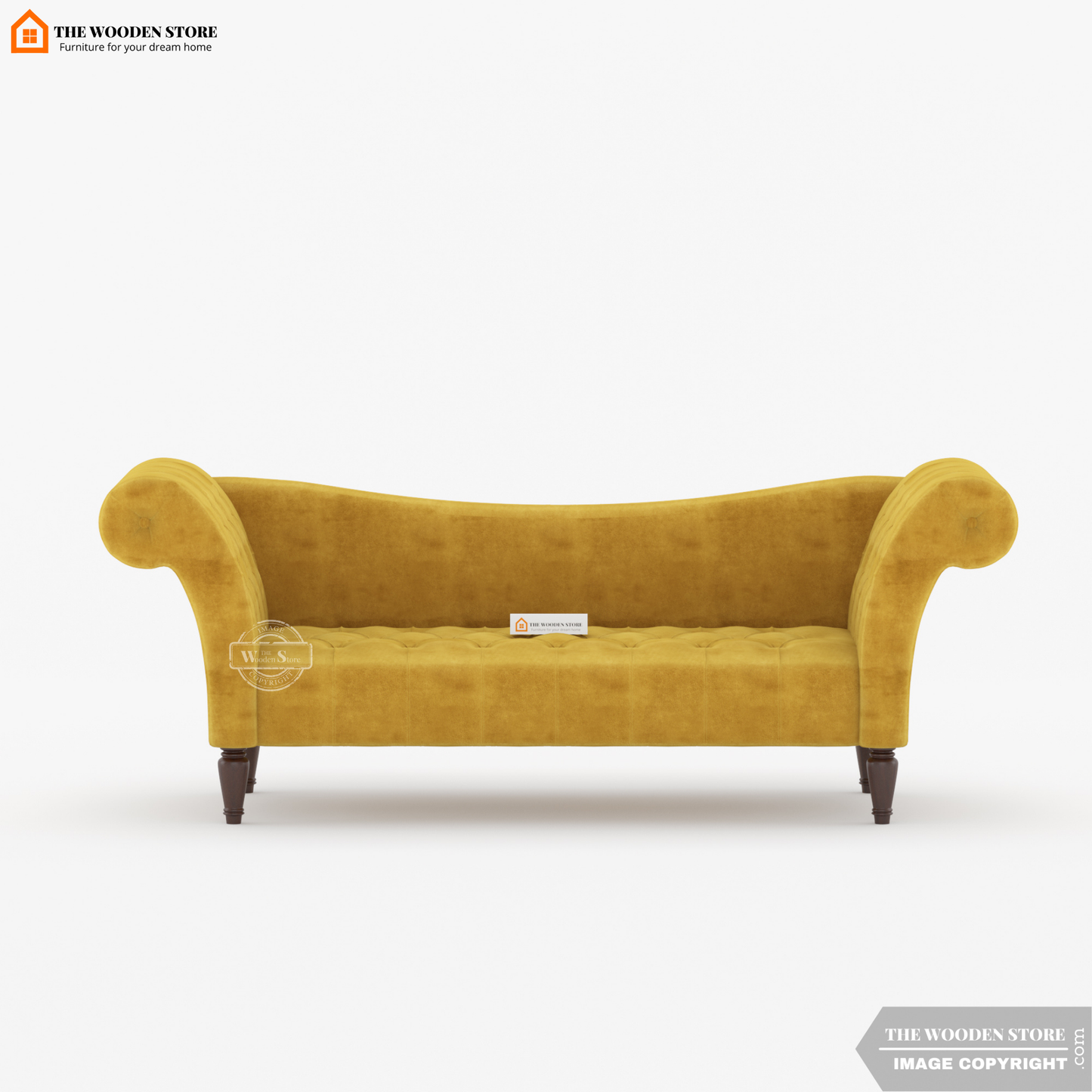Sable Chaise Lounge (Orange Gold)