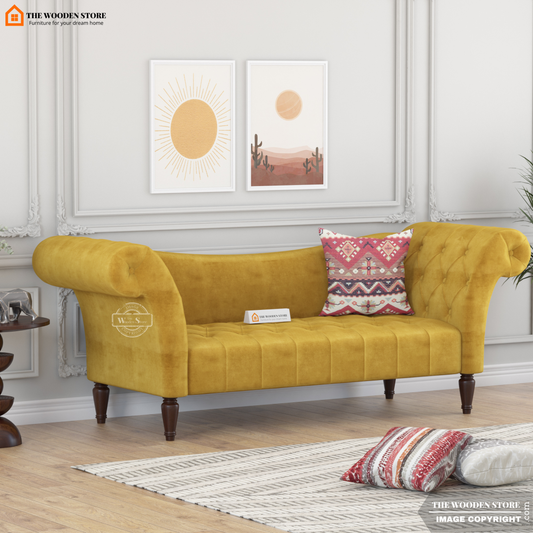 Sable Chaise Lounge (Orange Gold)
