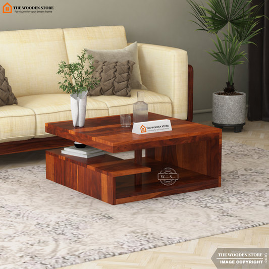 Drift Coffee Table (Honey Finish)
