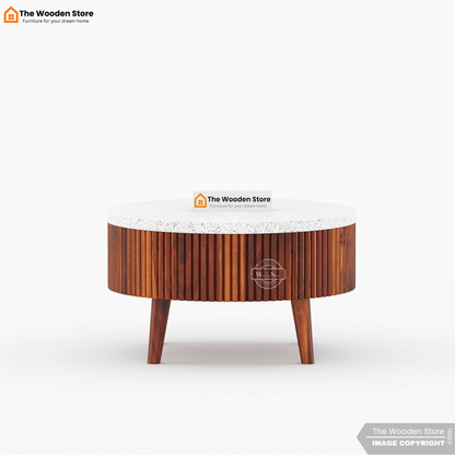 Alden Nesting Coffee Table Set of 2 (Honey Finish)