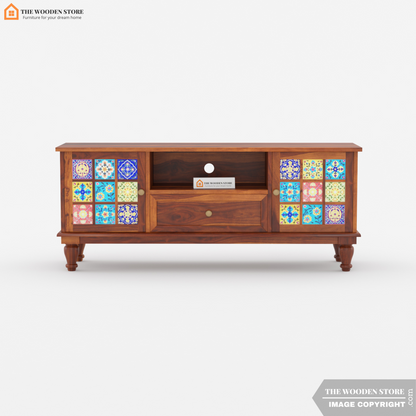 Bunny Tv Unit (Honey Finish)