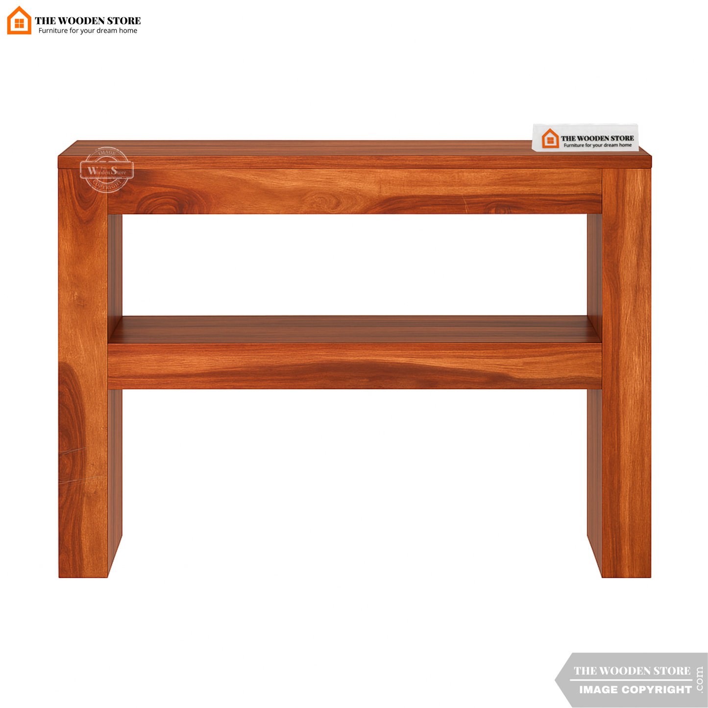Nova Console Table (Honey Finish)