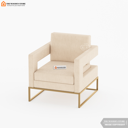 Verve Arm Chair (Soft Vanilla)