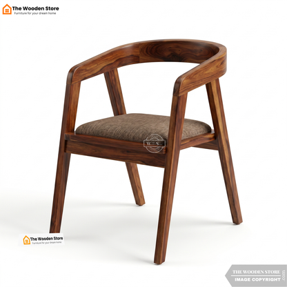 Sofia Arm Dining Chair (Honey Finish)
