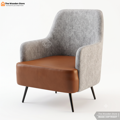 Shepherd Lounge Chair (Chestnut Brown)