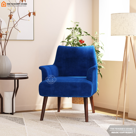 Aurora Lounge Chair (Marine Blue)