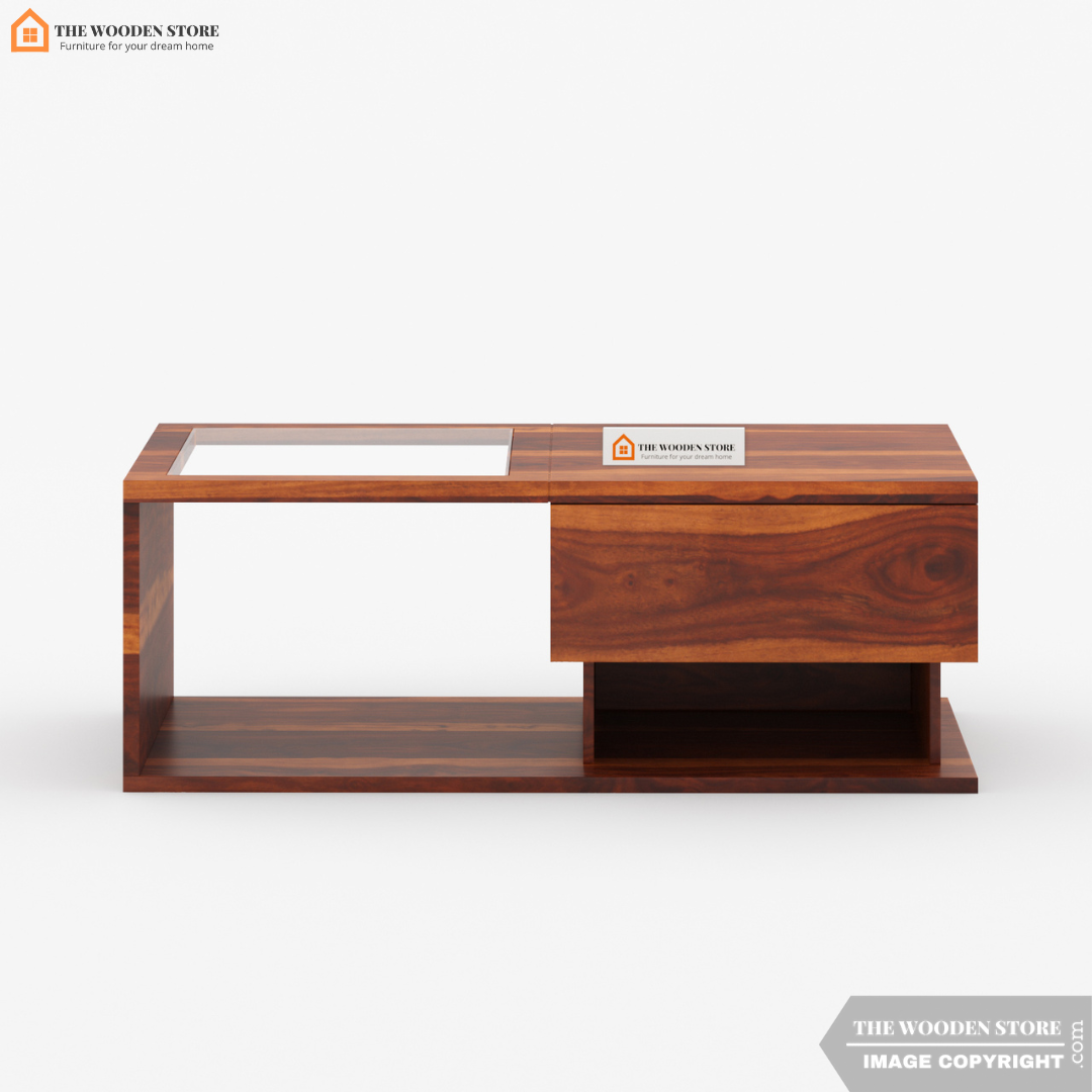 Aahana  Coffee Table (Honey Finish)