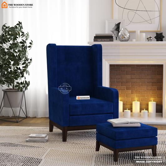 Joe Lounge Chair (Marine Blue)