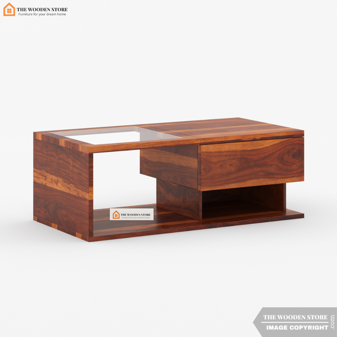 Aahana  Coffee Table (Honey Finish)