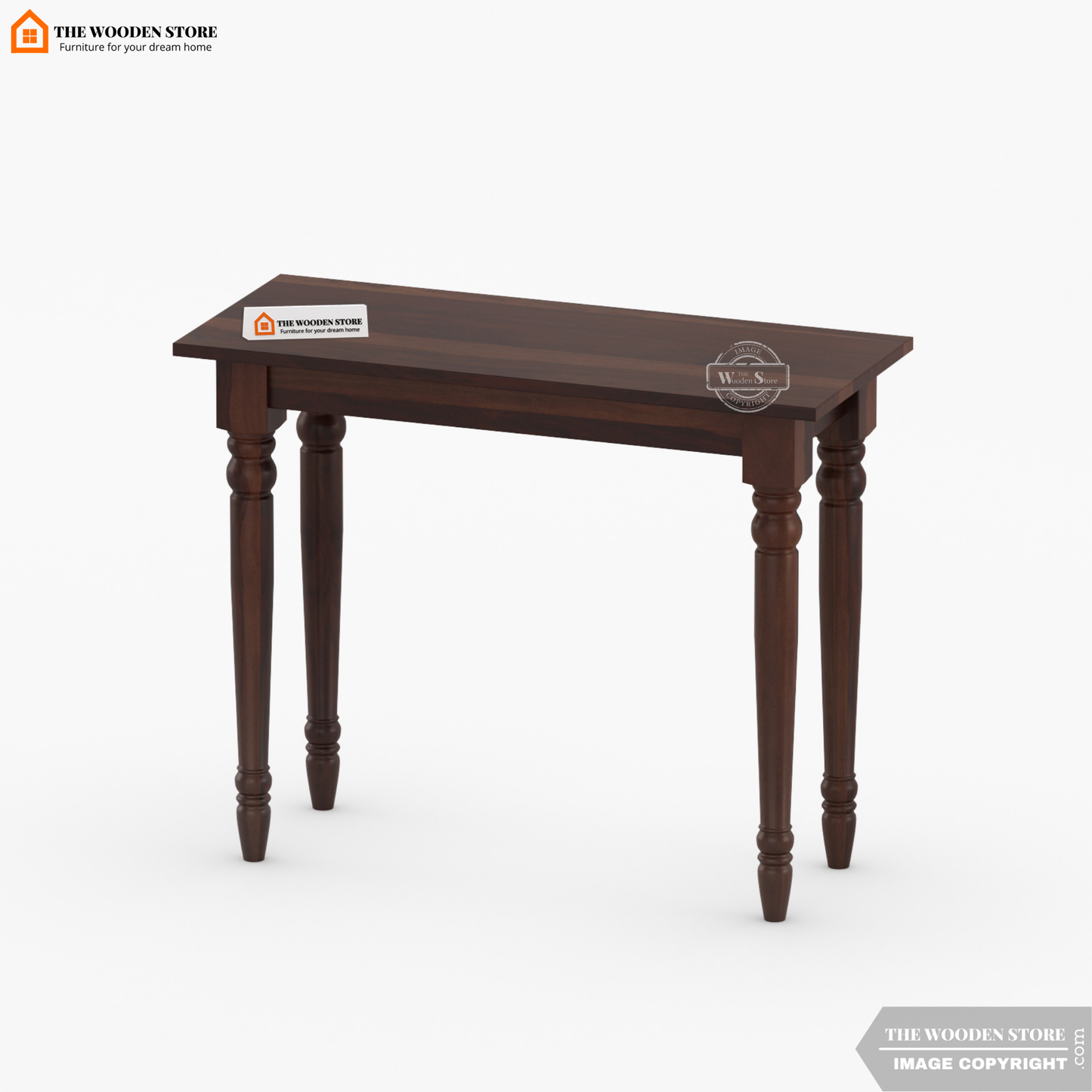 Jake Study Table (Walnut Finish)