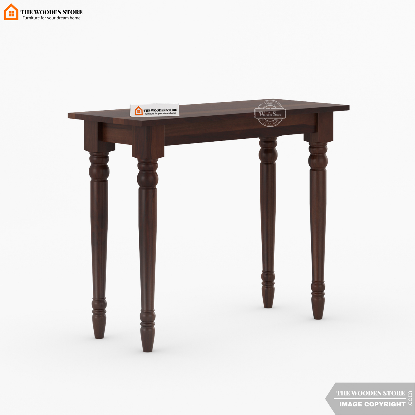Jake Study Table (Walnut Finish)