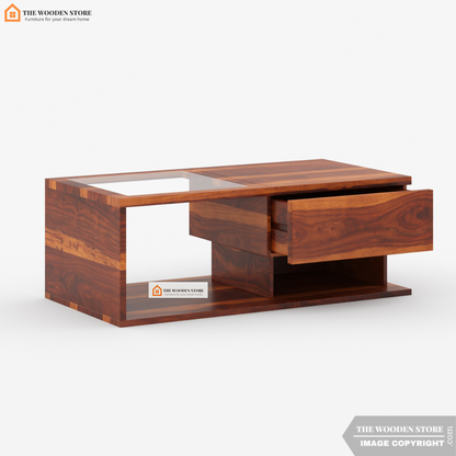 Aahana  Coffee Table (Honey Finish)