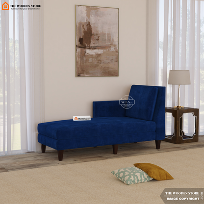 Milbrey Chaise Lounge (Marine Blue)