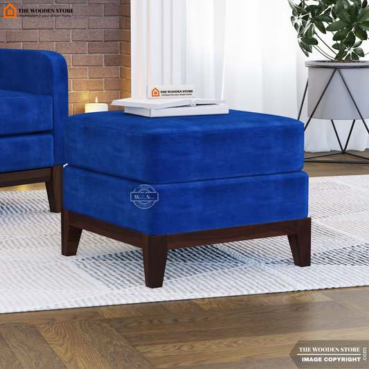 Joe Ottoman (Marine Blue)