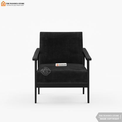 Leston Lounge Chair (Natural Grey)