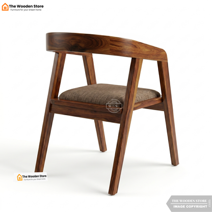 Sofia Arm Dining Chair (Honey Finish)