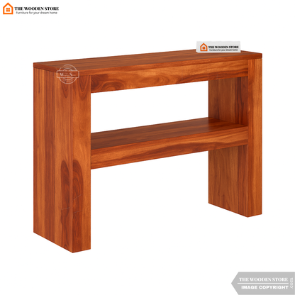 Nova Console Table (Honey Finish)
