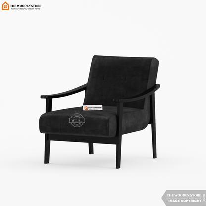 Leston Lounge Chair (Natural Grey)