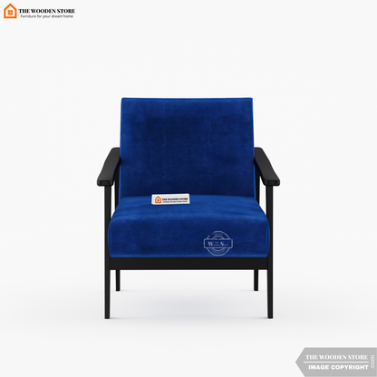 Leston Lounge Chair (Marine Blue)