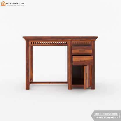 Donald Study Table (Honey Finish)