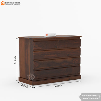 Kelly Chest of Drawer (Walnut Finish)