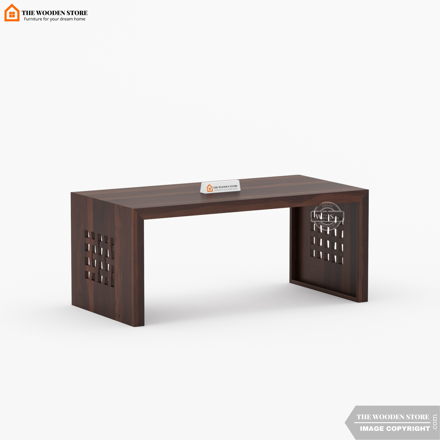 Dune Coffee Table Set (Walnut Finish)