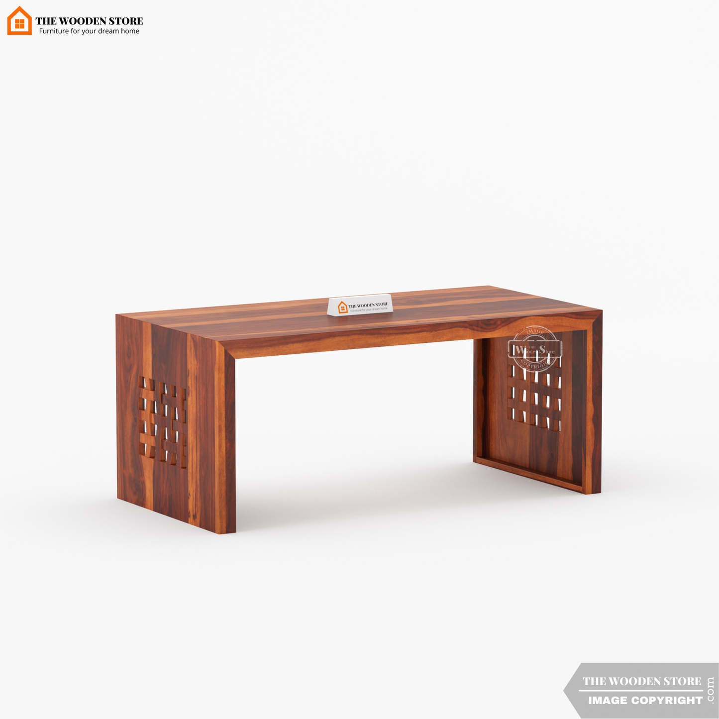 Dune Coffee Table Set (Honey Finish)