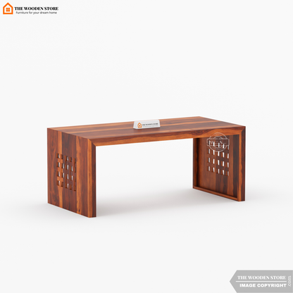 Dune Coffee Table Set (Honey Finish)