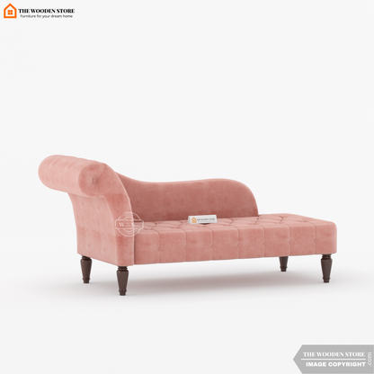 Walters Chaise Lounge (Blush Pink)