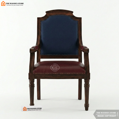 Windsor Classic Arm Chair (Deep Wine)