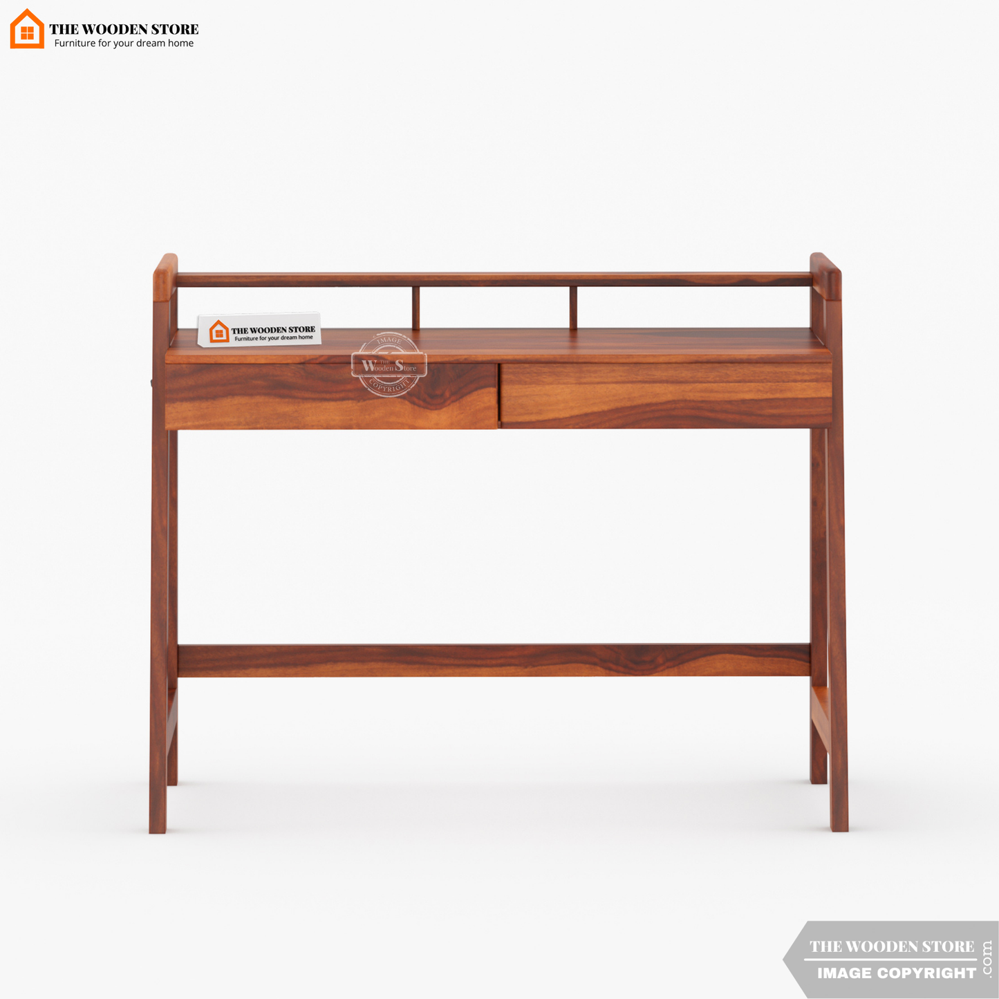 Ohana Study Table (Honey Finish)