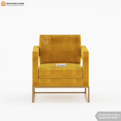 Verve Arm Chair (Orange Gold)