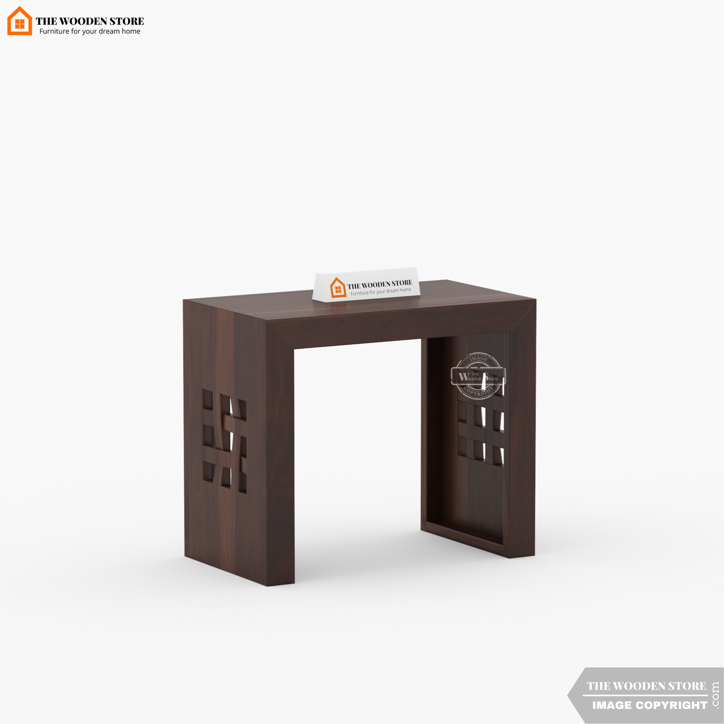 Dune Coffee Table Set (Walnut Finish)