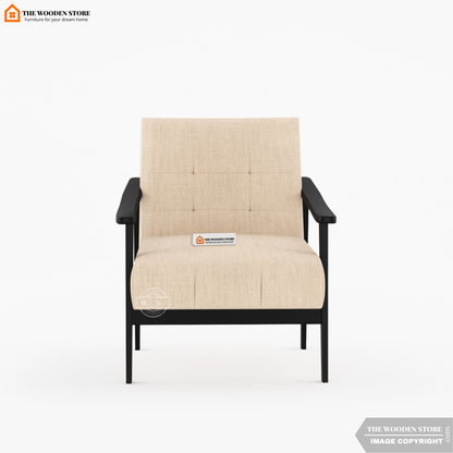 Leston Lounge Chair (Soft Vanilla)