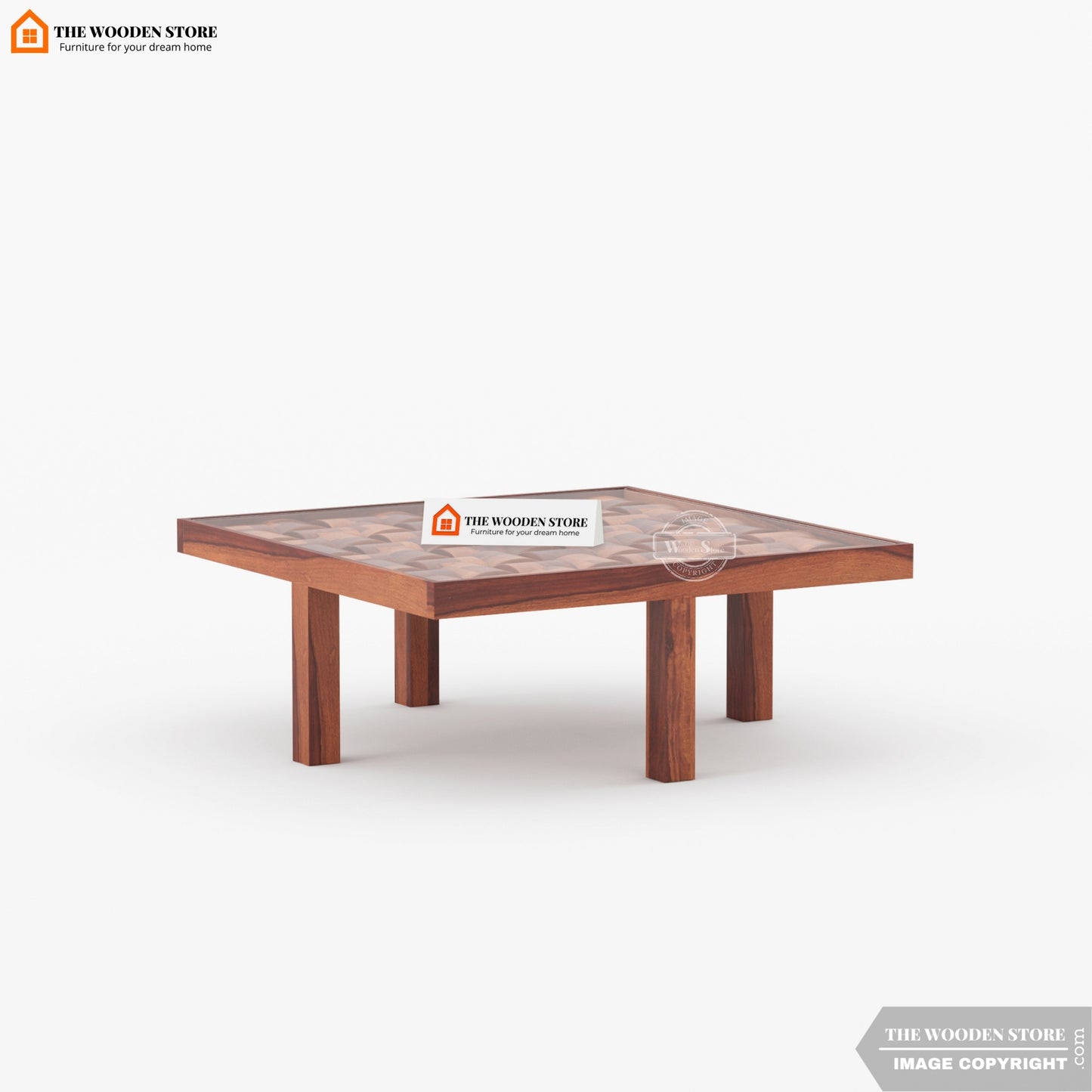 Woodwave Coffee Table Set (Honey Finish)